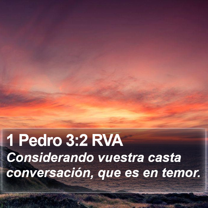 1 Pedro 3:2 RVA Bible Study