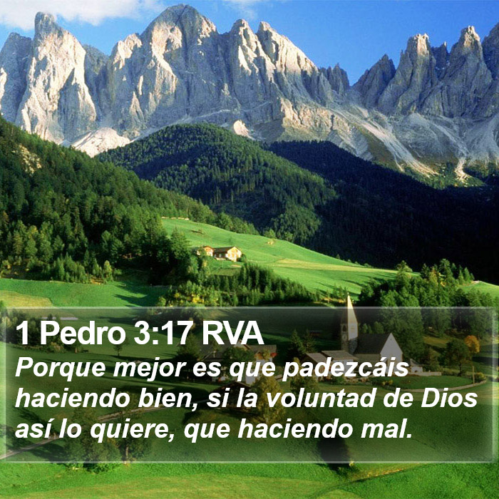 1 Pedro 3:17 RVA Bible Study