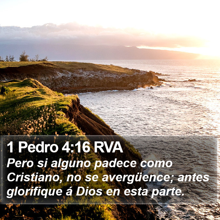 1 Pedro 4:16 RVA Bible Study