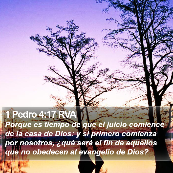 1 Pedro 4:17 RVA Bible Study