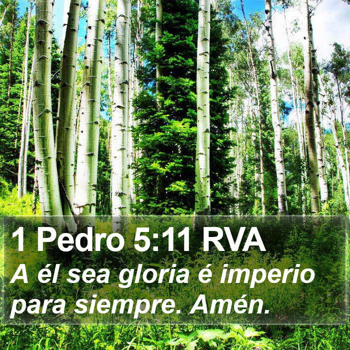 1 Pedro 5:11 RVA Bible Study