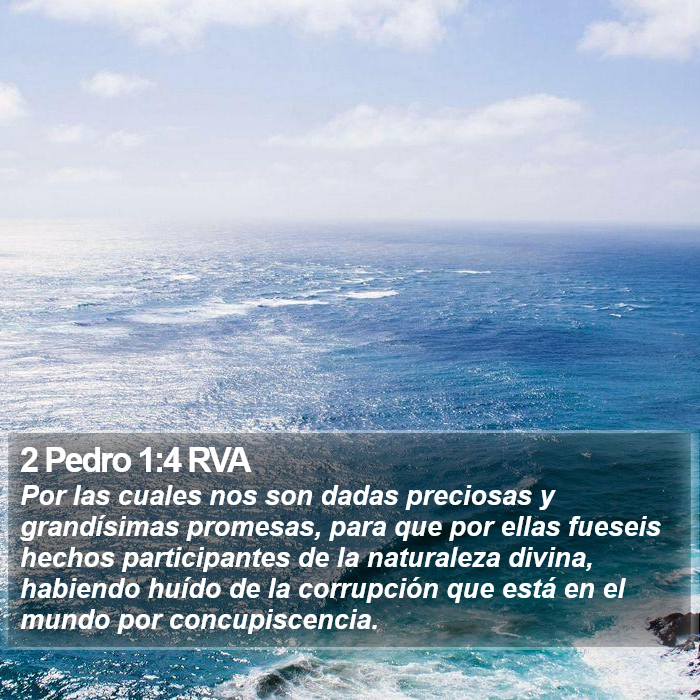 2 Pedro 1:4 RVA Bible Study