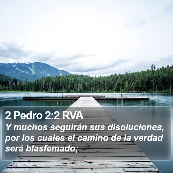 2 Pedro 2:2 RVA Bible Study