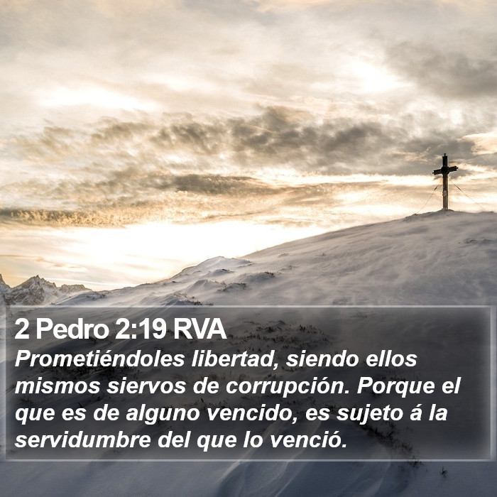 2 Pedro 2:19 RVA Bible Study