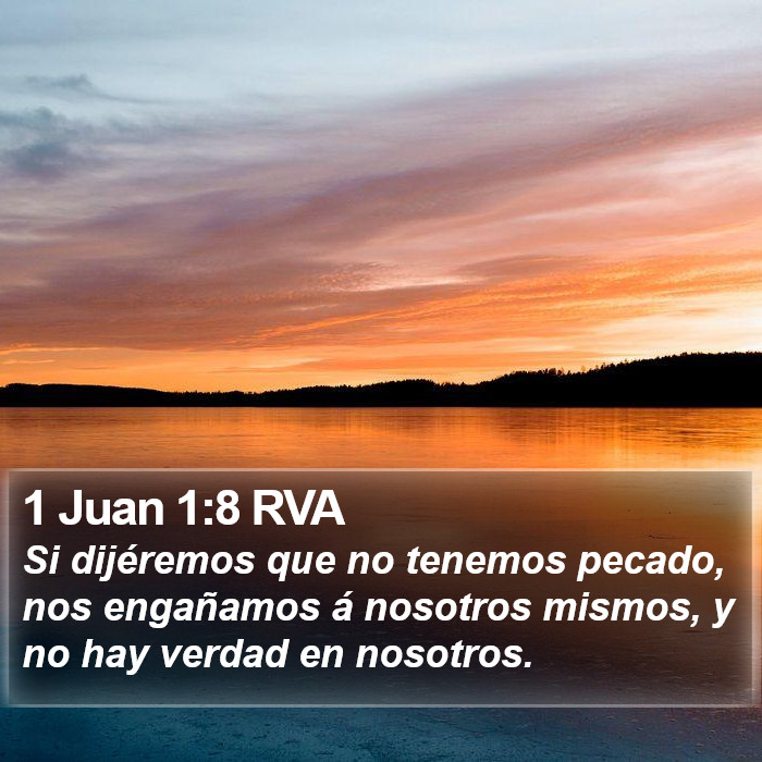 1 Juan 1:8 RVA Bible Study