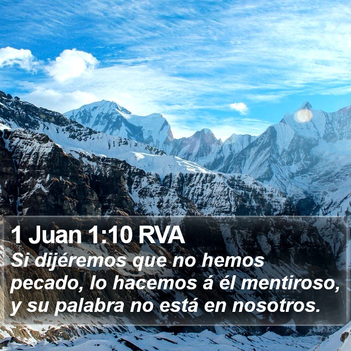 1 Juan 1:10 RVA Bible Study