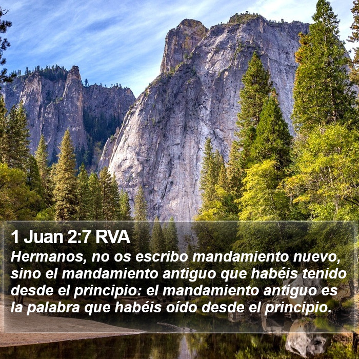 1 Juan 2:7 RVA Bible Study