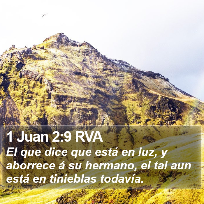 1 Juan 2:9 RVA Bible Study
