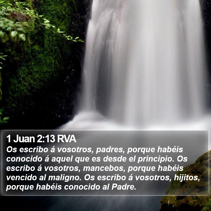 1 Juan 2:13 RVA Bible Study