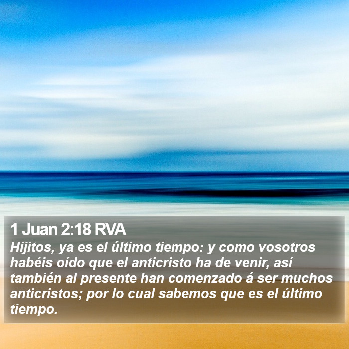 1 Juan 2:18 RVA Bible Study