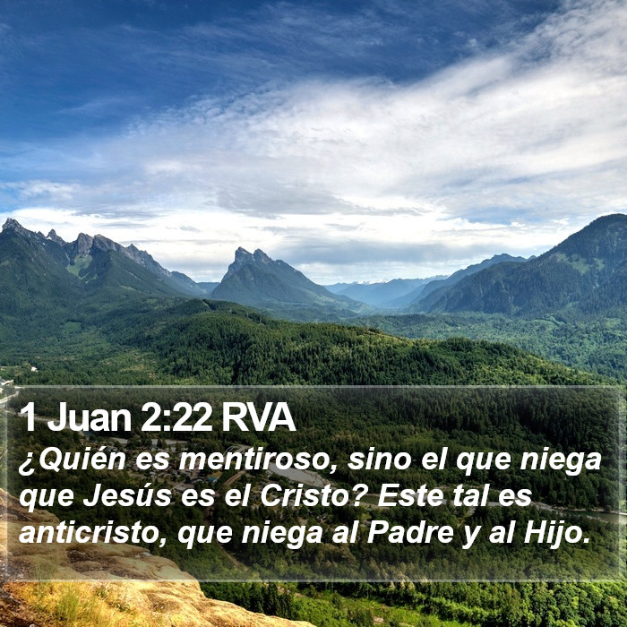 1 Juan 2:22 RVA Bible Study