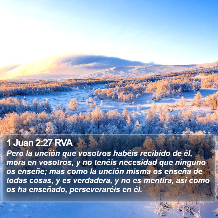 1 Juan 2:27 RVA Bible Study