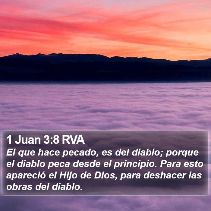 1 Juan 3:8 RVA Bible Study