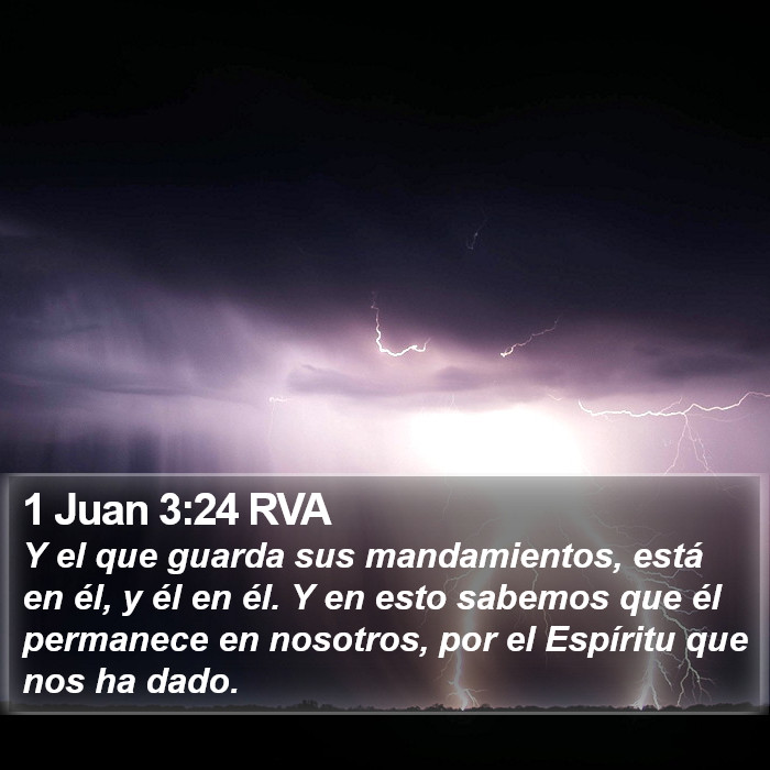 1 Juan 3:24 RVA Bible Study
