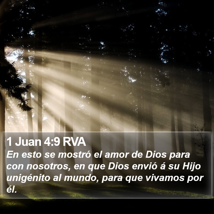 1 Juan 4:9 RVA Bible Study