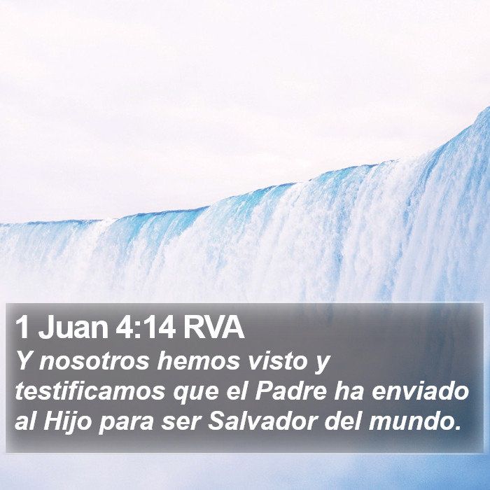 1 Juan 4:14 RVA Bible Study