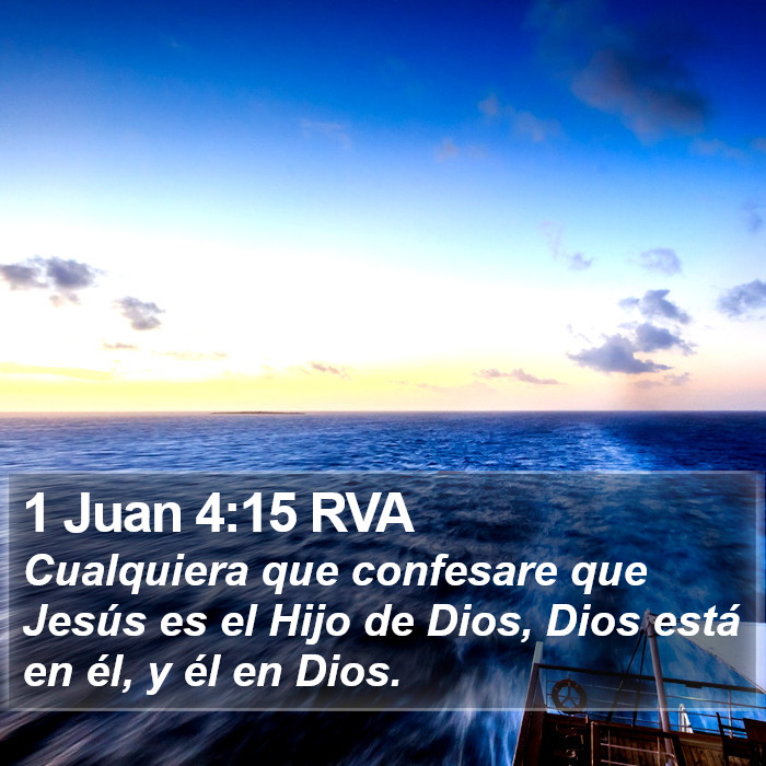 1 Juan 4:15 RVA Bible Study