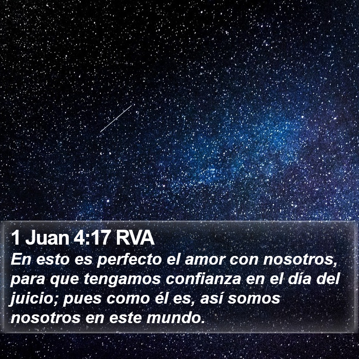 1 Juan 4:17 RVA Bible Study