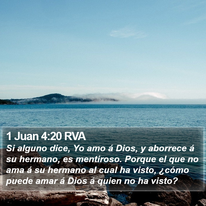 1 Juan 4:20 RVA Bible Study