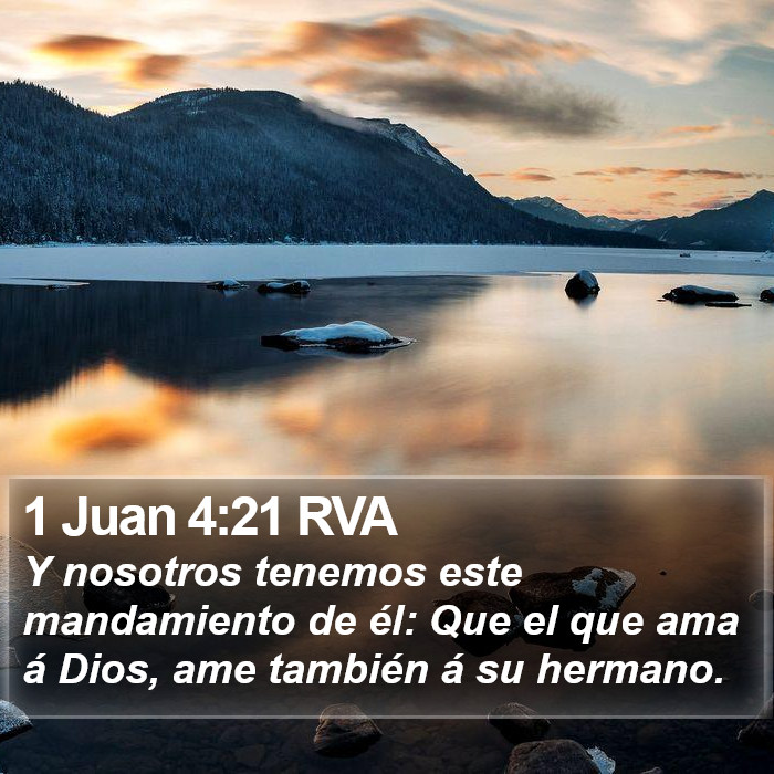 1 Juan 4:21 RVA Bible Study