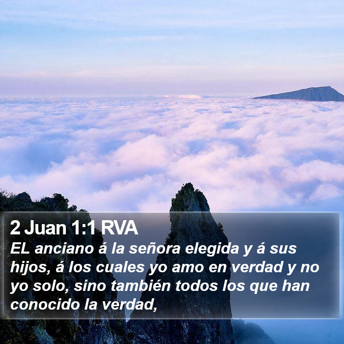 2 Juan 1:1 RVA Bible Study