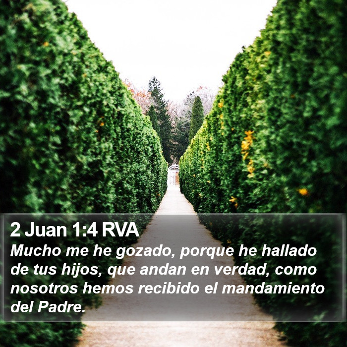 2 Juan 1:4 RVA Bible Study