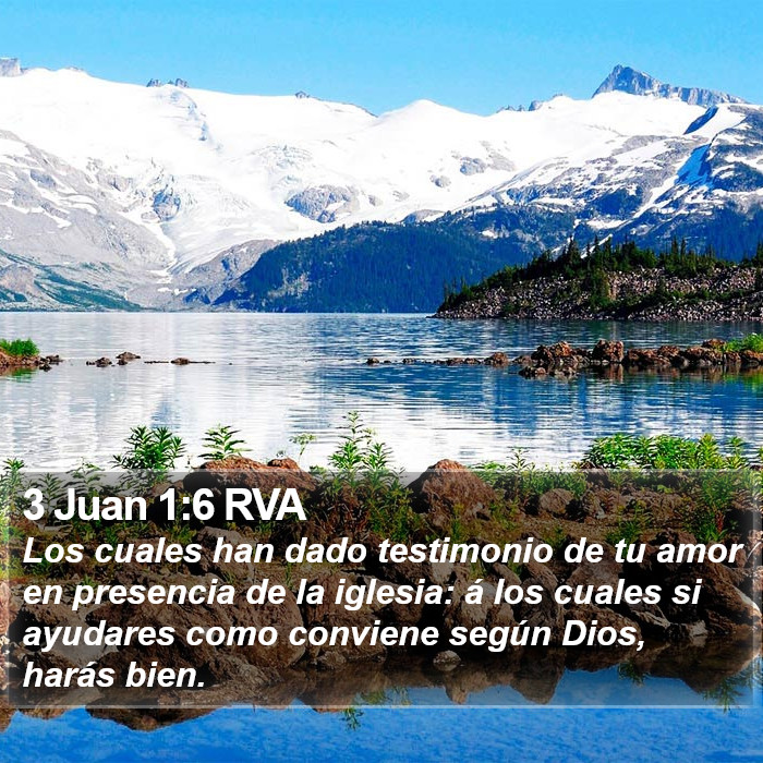 3 Juan 1:6 RVA Bible Study