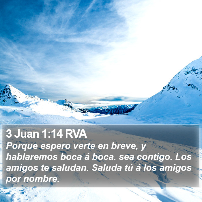 3 Juan 1:14 RVA Bible Study