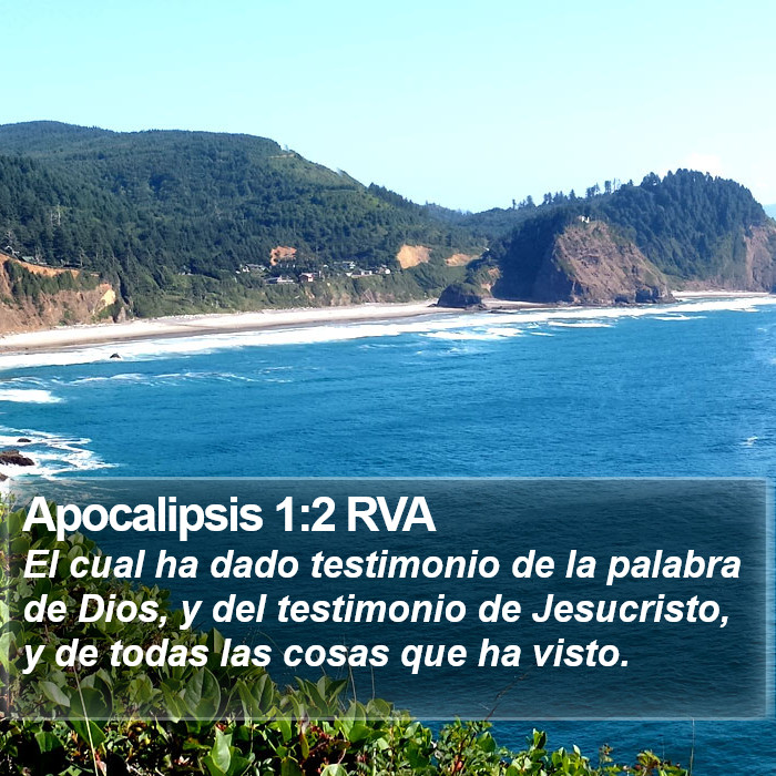 Apocalipsis 1:2 RVA Bible Study