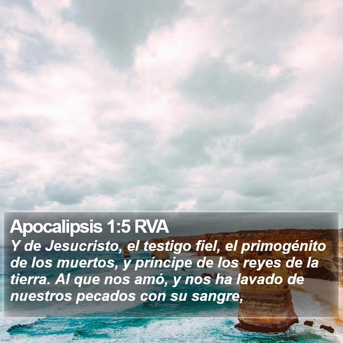 Apocalipsis 1:5 RVA Bible Study