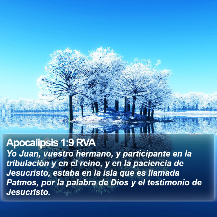 Apocalipsis 1:9 RVA Bible Study