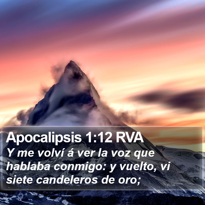 Apocalipsis 1:12 RVA Bible Study