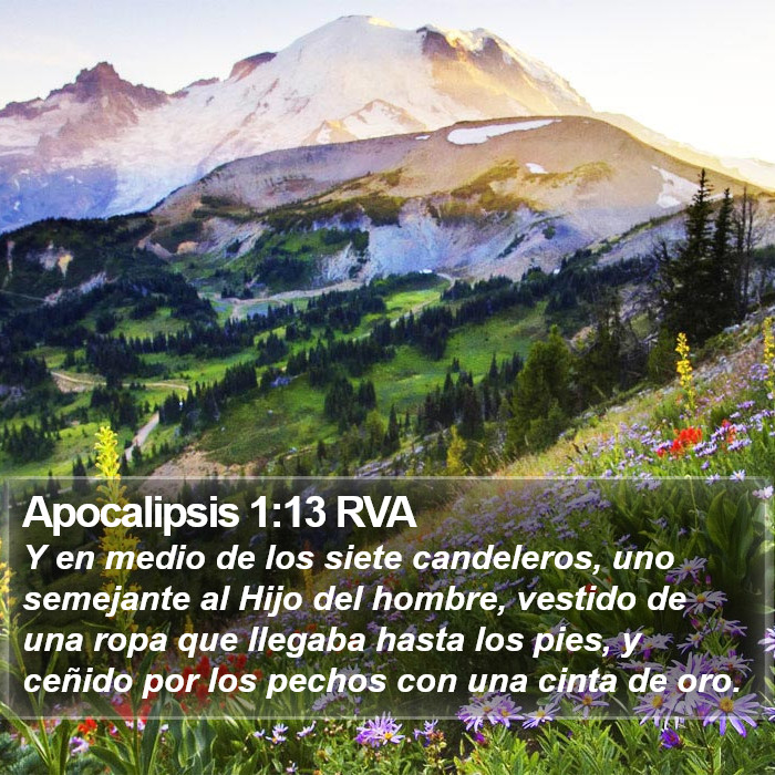 Apocalipsis 1:13 RVA Bible Study