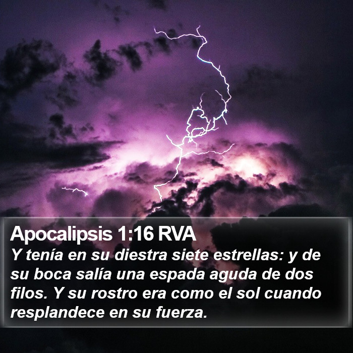 Apocalipsis 1:16 RVA Bible Study