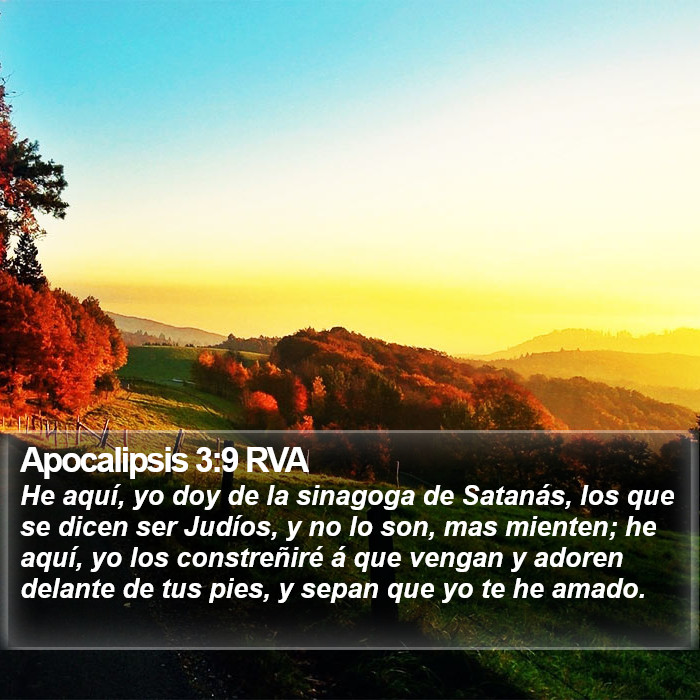 Apocalipsis 3:9 RVA Bible Study