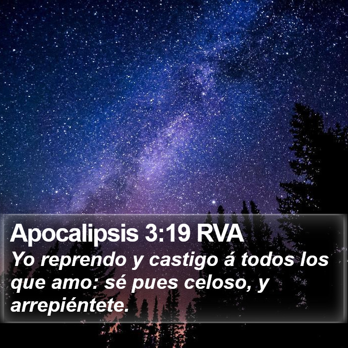 Apocalipsis 3:19 RVA Bible Study