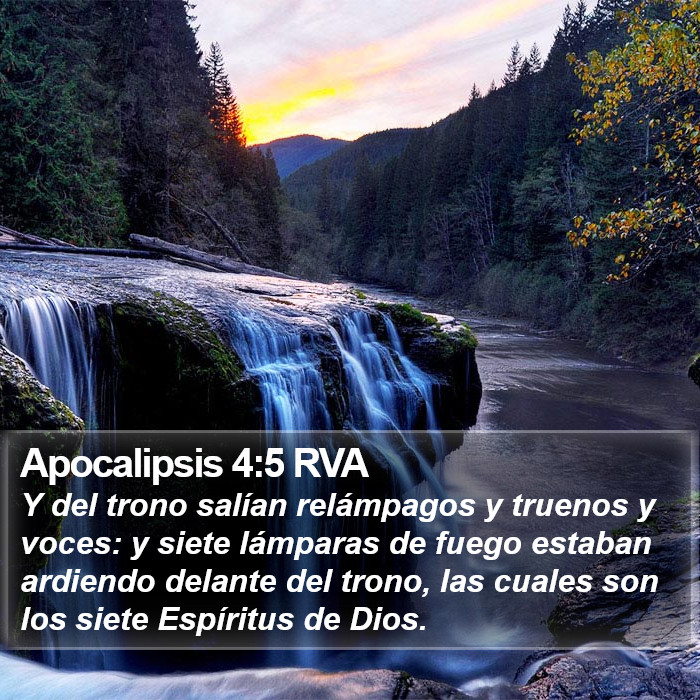 Apocalipsis 4:5 RVA Bible Study