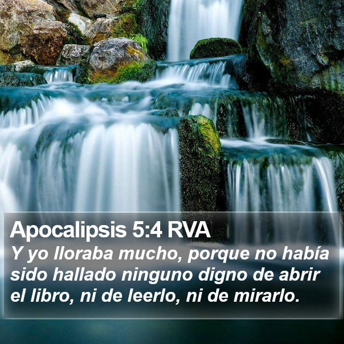 Apocalipsis 5:4 RVA Bible Study