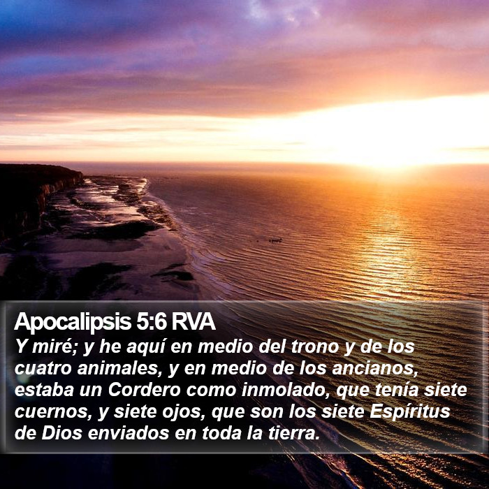 Apocalipsis 5:6 RVA Bible Study