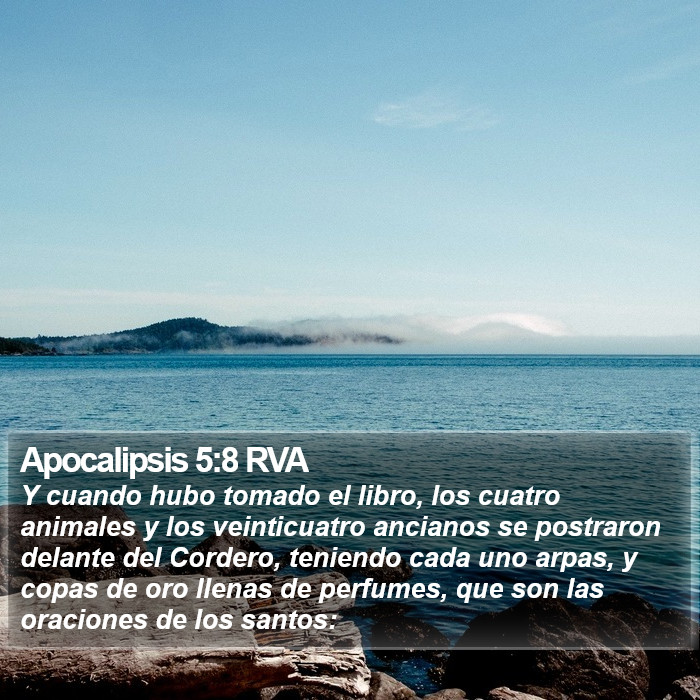 Apocalipsis 5:8 RVA Bible Study