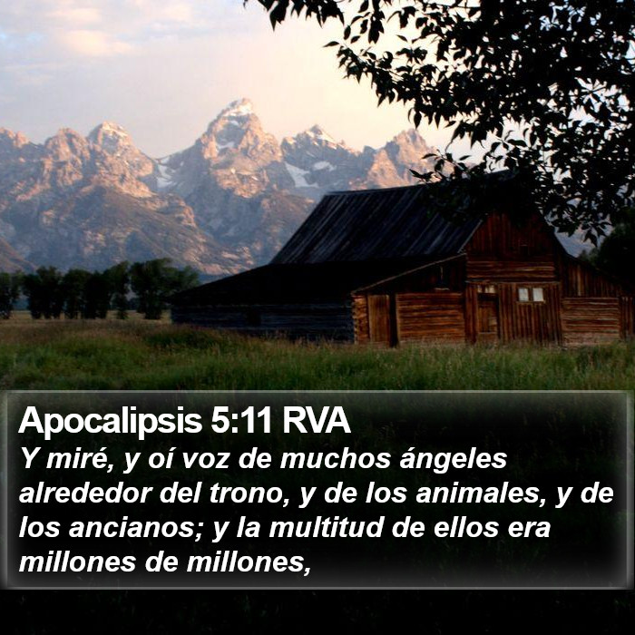 Apocalipsis 5:11 RVA Bible Study