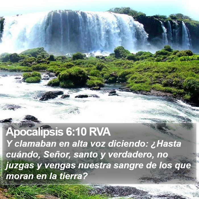 Apocalipsis 6:10 RVA Bible Study