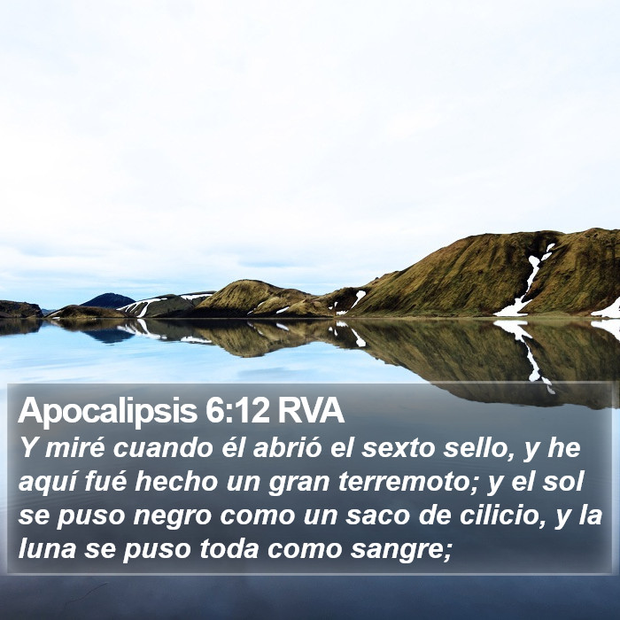 Apocalipsis 6:12 RVA Bible Study