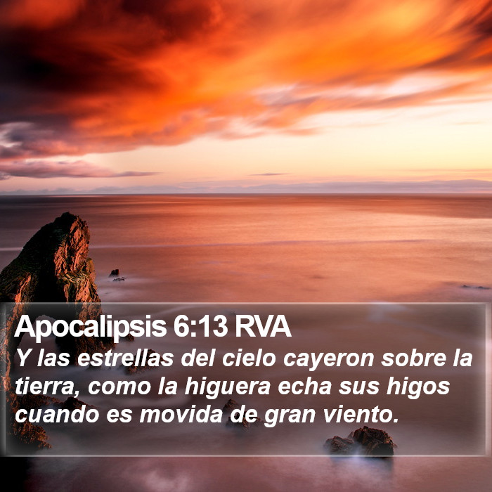 Apocalipsis 6:13 RVA Bible Study