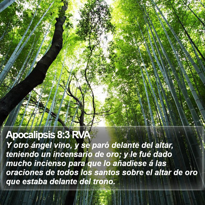 Apocalipsis 8:3 RVA Bible Study