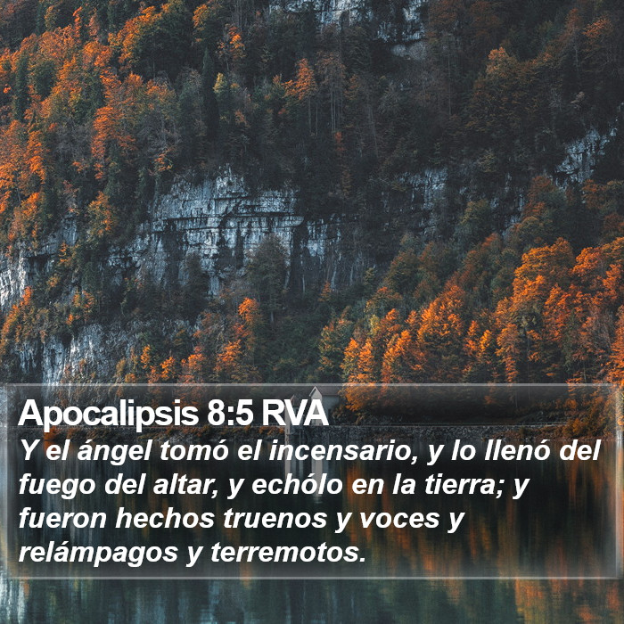 Apocalipsis 8:5 RVA Bible Study