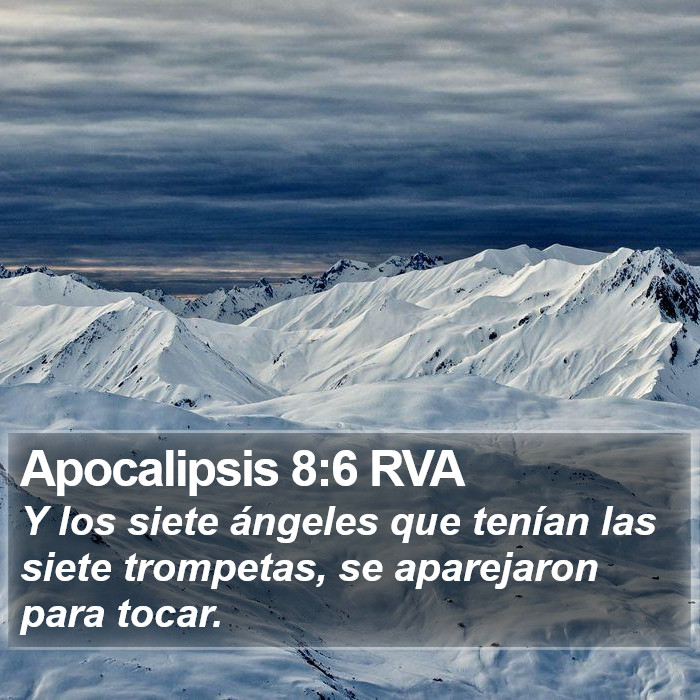 Apocalipsis 8:6 RVA Bible Study