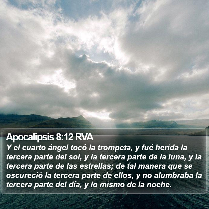 Apocalipsis 8:12 RVA Bible Study