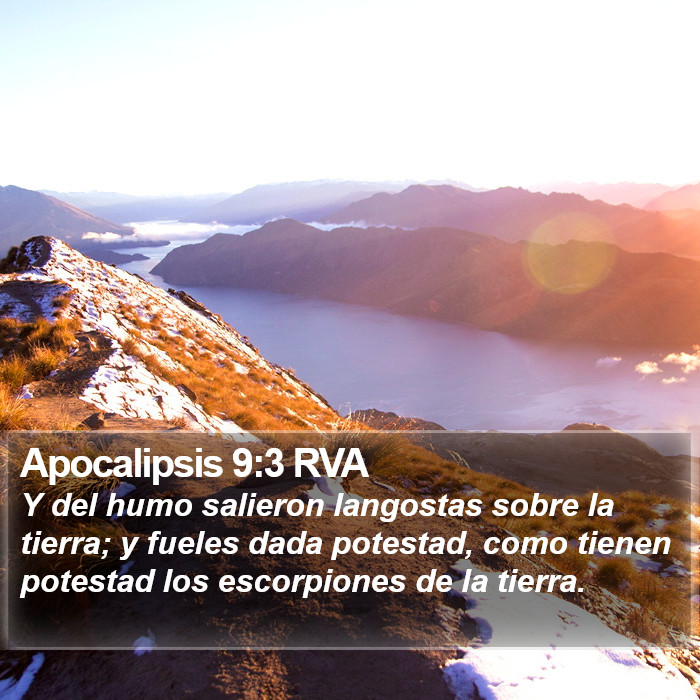 Apocalipsis 9:3 RVA Bible Study