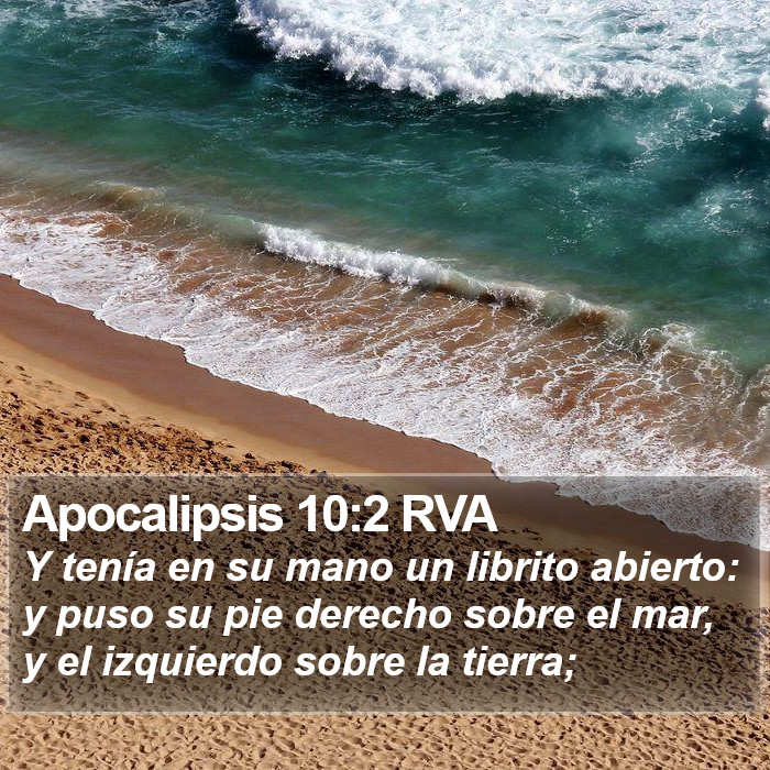 Apocalipsis 10:2 RVA Bible Study